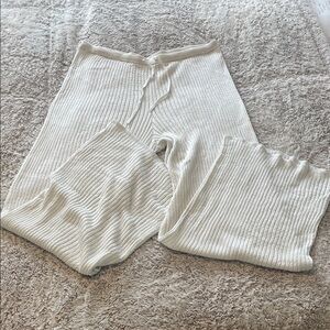 Wild Fable mesh summer drawstring pant swim cover up beach crochet boho festival